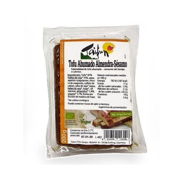 Tofu Ahumado Almendras Y Sesamo 200Gr Taifun