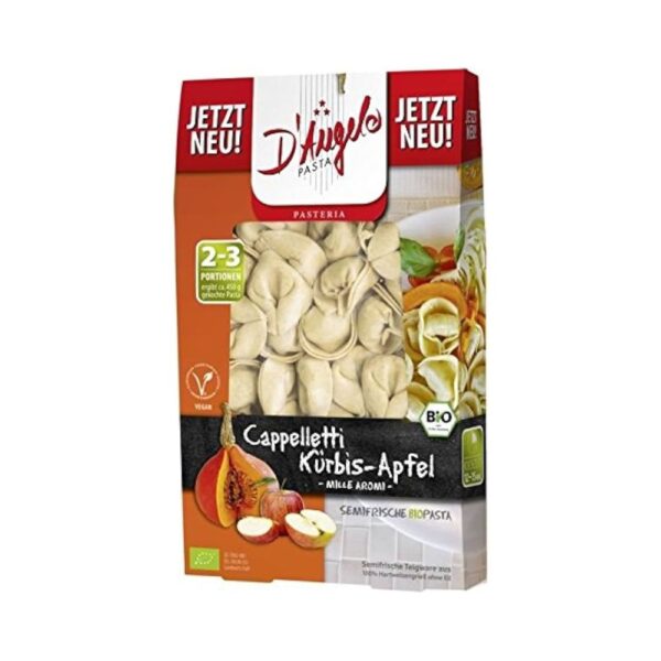 Cappelleti De Calabaza Y Manzana 250Gr D'Angelo