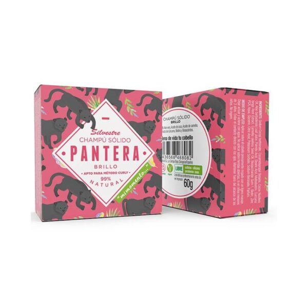 Champú Sólido Pantera Brillo 60 Gr (Silvestre)