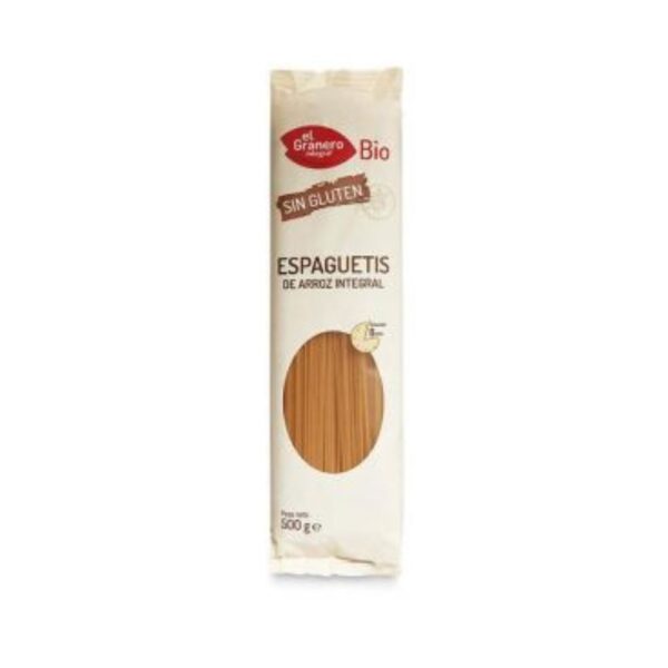 Espaguettis Arroz Integral S/G 500Gr El Granero Integral