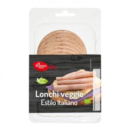 Lonchas veganas Lonchi Veggie estilo italiano 100gr. El Granero