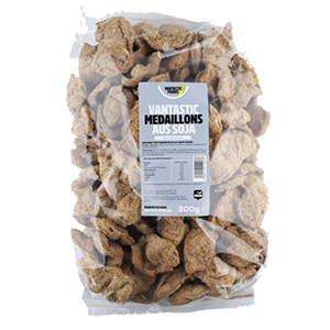 Medallones de soja texturizada 800gr Vantastic Foods