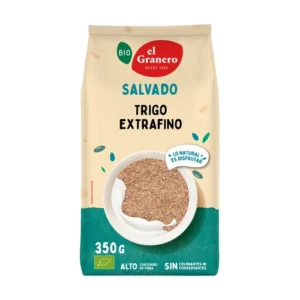 Salvado grueso de trigo BIO 300gr. El Granero