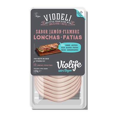 Jamón vegano tipo fiambre en lonchas 100gr. Violife