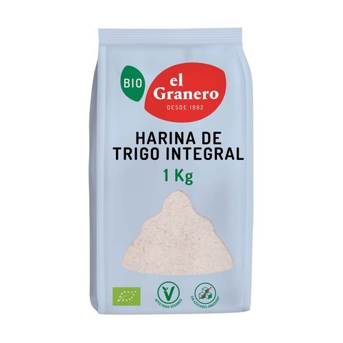 Harina De Trigo Integral Eco 1kg El Granero