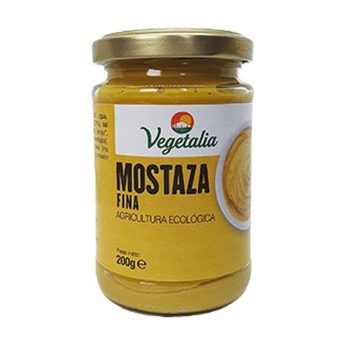 Mostaza fina BIO 200gr. Vegetalia