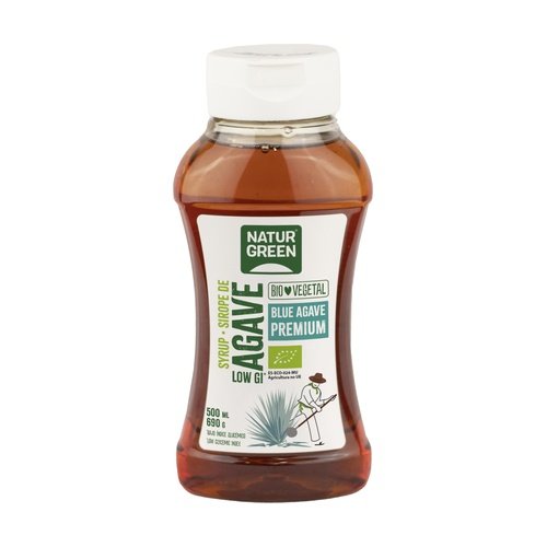 Sirope ecológico Agave 500ml. Naturgreen