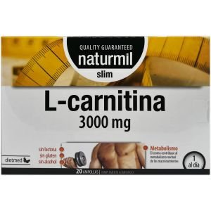 L-Carnitina 3000mg 20 ampollas Dietmed