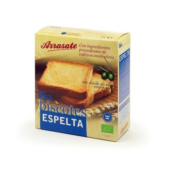 Bio biscotes de espelta 270gr. Arrasate