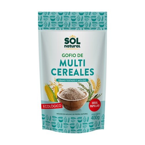 Gofio de multicereales ecológico 400gr. Sol Natura