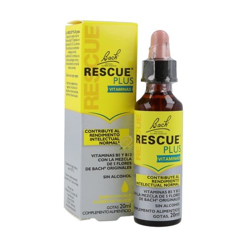 Gotas rescue remedy 20ml. Flores de Bach