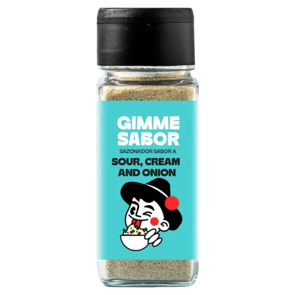 Sazonador sabor sour cream and onion 55gr. Guimarana