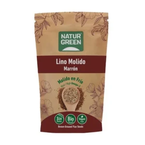 Semillas de lino marrón molido S/G BIO 150gr Naturgreen