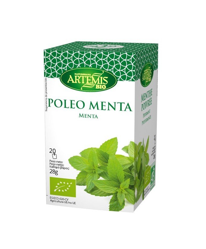 Infusión Poleo Menta BIO 20 bolsitas Artemis