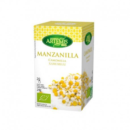 Infusión de Manzanilla BIO 20 bolsitas Artemis