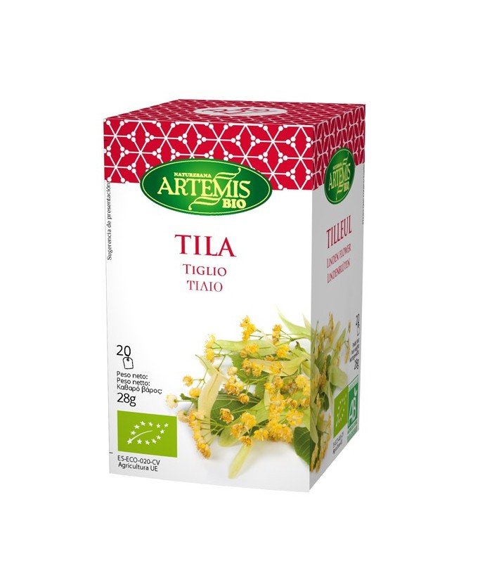 Infusión de Tila BIO 20 bolsitas Artemis