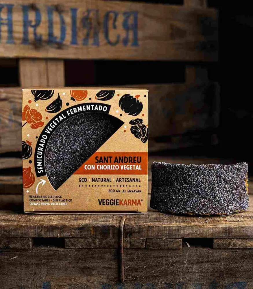 Queso Sant Andreu Con Chorizo Vegetal 200gr Vk