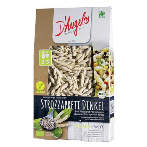 Strozzapreti de espelta 250gr. D'Angelo