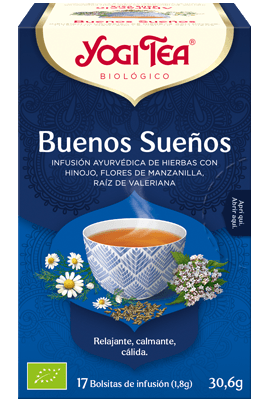 Yogi Tea Buenos Sueños BIO 17 bolsitas