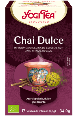 Yogi Tea Chai Dulce BIO 17 bolsitas