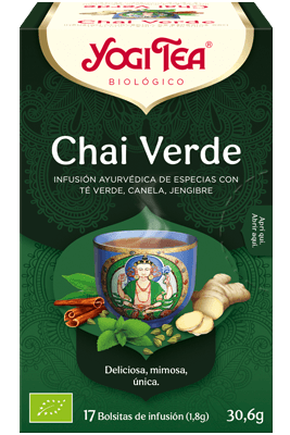 Yogi Tea Chai Verde BIO 17 bolsitas