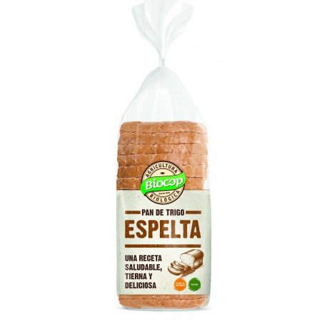 Pan de molde de espelta 400gr. Biocop