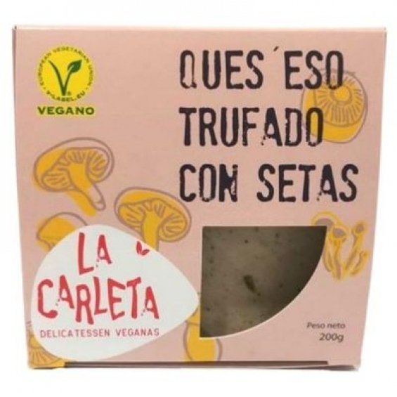 Ques'eso trufado con setas 200gr. La Carleta