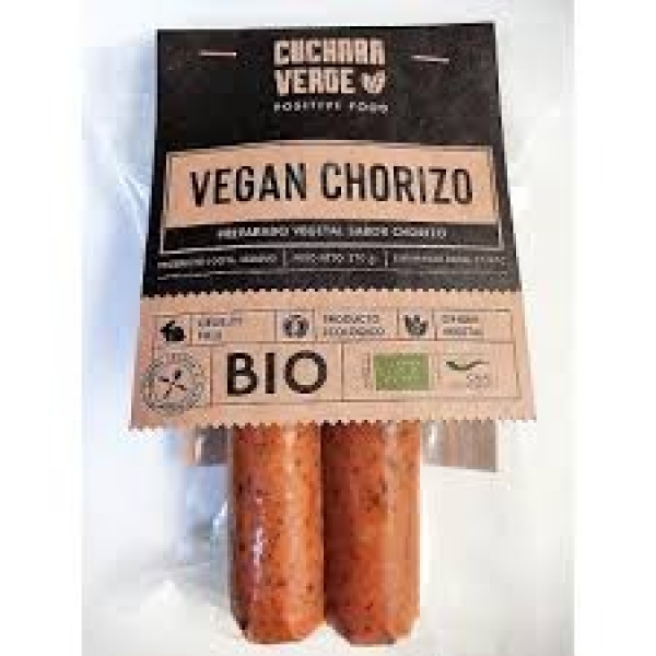 Chorizo vegano 270gr. LA Cuchara Verde