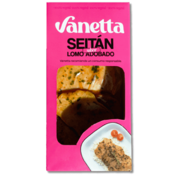 Seitán lomo adobado 250gr. Vanetta