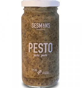 Salsa pesto vegana 240ml. SESMANS