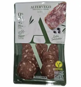 Salchichon vegano en lonchas 80gr. ALTERVEGO
