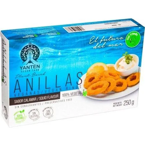 Anillas estilo calamar rebozado 250gr. Yantén