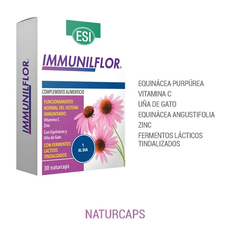 Inmuniflor 30 naturcaps. ESI
